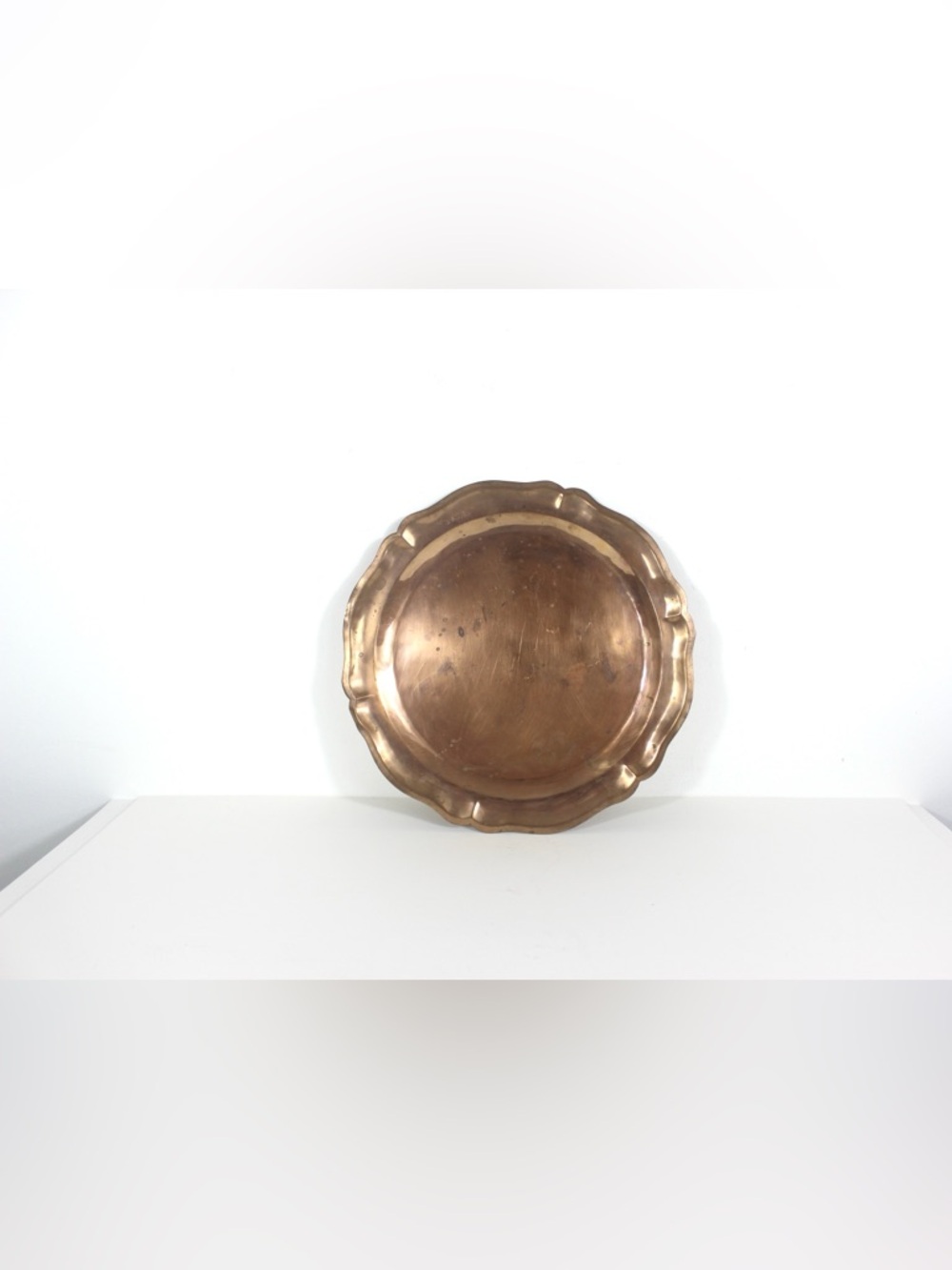 Vintage Copper Tray Arts and Crafts Style